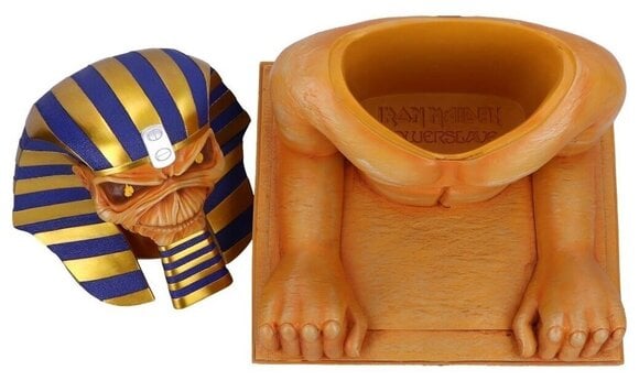 Figura coleccionable Iron Maiden Powerslave Bust Caja decorativa 28 cm - 5