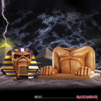 Figura coleccionable Iron Maiden Powerslave Bust Caja decorativa 28 cm - 9
