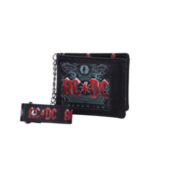 Cartera AC/DC Black Ice Embossed with Chain Cartera - 10