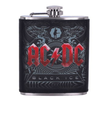 Taza / Vaso / Botella AC/DC Black Ice Embossed Petaca - 9