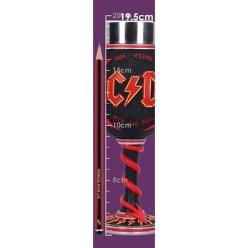Mug / Cup / Bottle AC/DC High Voltage Rock and Roll Lightning Horns Goblet - 8
