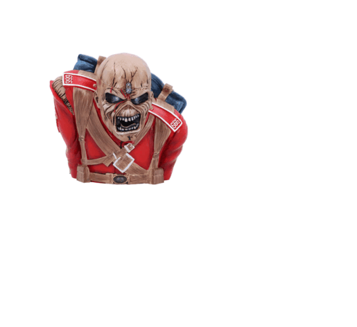 Figura coleccionable Iron Maiden The Trooper Bust Caja decorativa 12 cm - 10