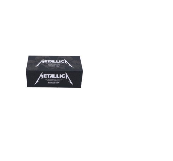 Taza / Vaso / Botella Metallica Pushead Art Collectible Set 3 pcs Chupito - 10