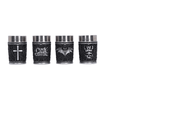 Кухоль / Чашка / Пляшка Ozzy Osbourne Prince of Darkness Set 4 pcs Чарка - 8