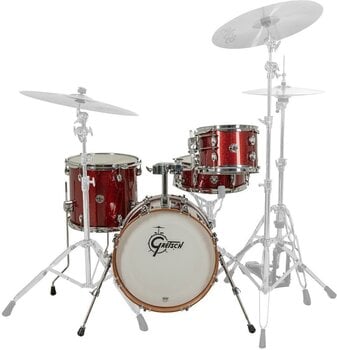 Conjunto de batería acústica Gretsch Drums CC2-M264-DCSP Dark Cherry Sparkle Conjunto de batería acústica - 2