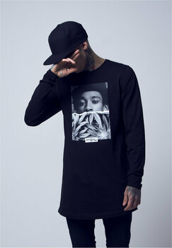 T-shirt Wiz Khalifa Half Face Longsleeve Black L - 3