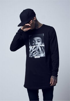 T-shirt Wiz Khalifa Half Face Black XL T-shirt - 3