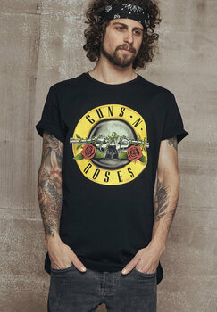 T-Shirt Guns N' Roses Logo Black L T-Shirt - 5