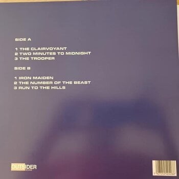 Vinyl Record Iron Maiden - Wembley Arena 1990 Vol. 2 (Limited Edition) (Blue Coloured) (LP) - 2