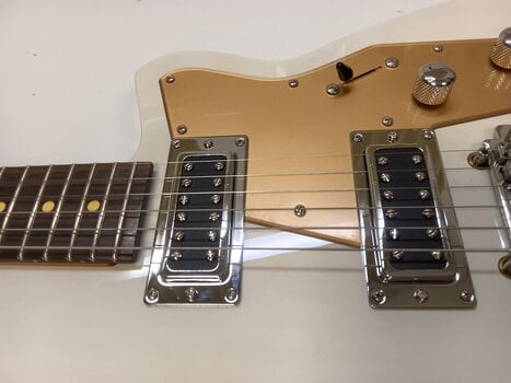 Chitară electrică Reverend Guitars Jetstream RB W Alb Transparent Chitară electrică (Folosit) - 3