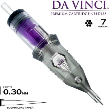 Тату-картриджі з голками Bishop Tattoo Supply Da Vinci V2 Round Liner Картридж 7RL 0,30 mm 1 шт. - 2