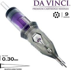 Тату-картриджі з голками Bishop Tattoo Supply Da Vinci V2 Round Liner Картридж 9RL 0,30 mm 1 шт. - 1