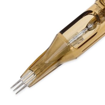 Kartridże igły do tatuażu Kwadron Whip Shading Cartridge Long Taper 35/5RLLTx3 0,35 mm 1 szt. - 3