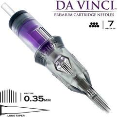 Tattoo Needle Cartridges Bishop Tattoo Supply Da Vinci V2 Curved Magnum Cartridge 7CM 0,35 mm 1 pc - 1