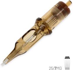 Тату-картриджі з голками Kwadron Magnum Картридж Long Taper 25/7MGLT 0,25 mm 1 шт. - 1