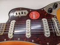 Fender Squier Classic Vibe Bass VI LRL 3-Tone Sunburst Bas 6-corzi