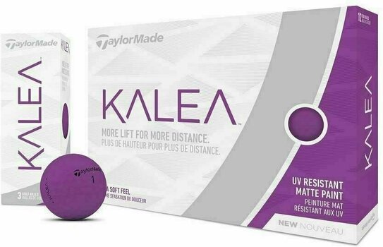 Нова топка за голф TaylorMade Kalea Purple Golf Balls 12 Pack 2019 - 2