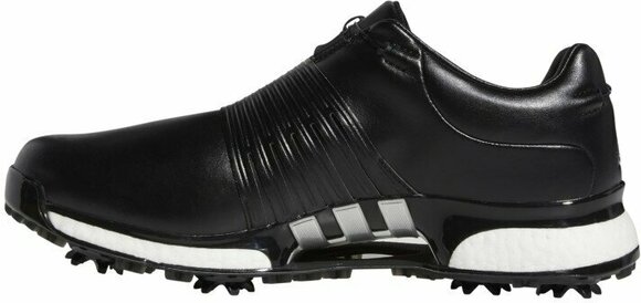 Męskie buty golfowe Adidas Tour360 XT Twin BOA Mens Coreblack/Silvermet/Coreblack 9 - 2