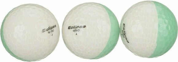 Golf žogice Nitro Eclipse White/Mint - 2