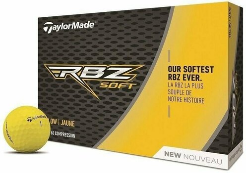 Piłka golfowa TaylorMade RBZ Soft Yellow 12 Pack 2019 - 2
