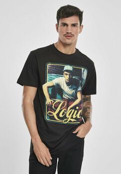 T-shirt Logic T-shirt Tarantino Pose Homme Black XL - 2
