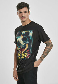 T-shirt Logic T-shirt Tarantino Pose Homme Black XL - 3