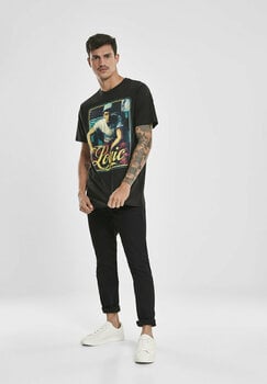 T-Shirt Logic T-Shirt Tarantino Pose Male Black 2XL - 6