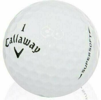 Balles de golf Callaway Supersoft White - 3