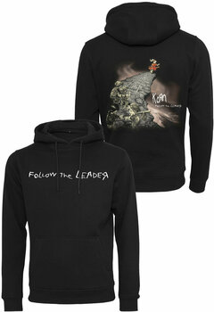 Hoodie Korn Follow The Leader Black 2XL Hoodie - 3