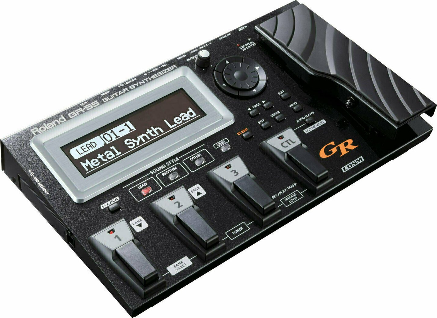 Roland GR-55GK BK Guitar Multi-effect - Muziker