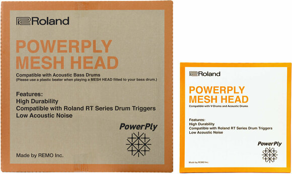 Blána pro elektronické bicí Roland MH-2-8 PowerPly Mesh 8" - 3