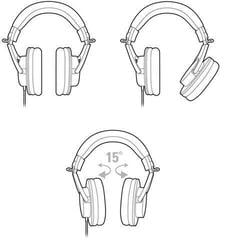 Studio Headphones Audio-Technica ATH-M20x Studio Headphones - 3