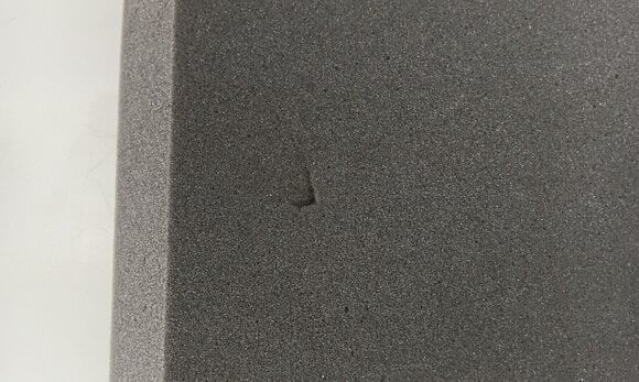 Panneau de mousse absorbant Audiotec S200 50x50x4,5 FR Dark Grey Panneau de mousse absorbant (Endommagé) - 3