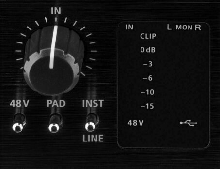 USB-audio-interface - geluidskaart IMG Stage Line MX-1IO - 3