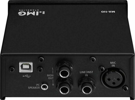USB audio převodník - zvuková karta IMG Stage Line MX-1IO - 5