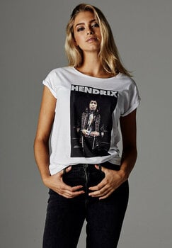T-shirt Jimi Hendrix Suit Tee White XL - 3