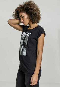 T-Shirt 2Pac T-Shirt Bandana Female Black XS - 3