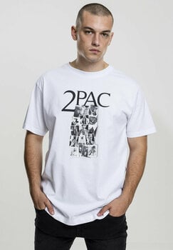 T-shirt 2Pac Collage White S T-shirt - 3