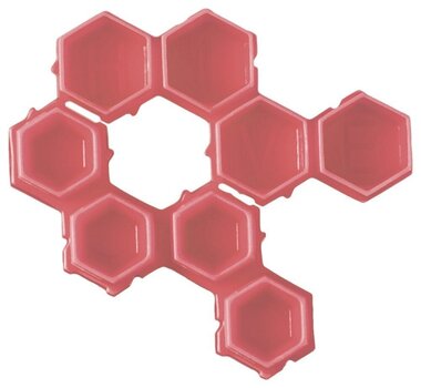 Витратні матеріали для тату Hive Caps Single Sided Deep Ковпачки для фарби Wild Flower Pink 50 шт (200 ковпачків) - 2