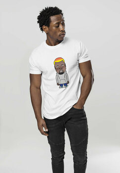 T-Shirt Kanye West T-Shirt Name One White XS - 3