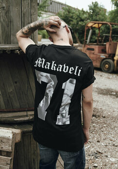 Camiseta de manga corta 2Pac Makaveli Tee Black L - 6