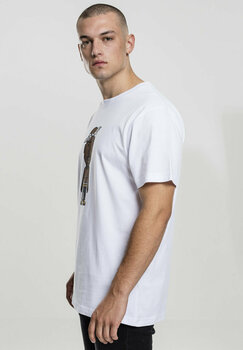 T-Shirt 2Pac T-Shirt LA Sketch Unisex White M - 3