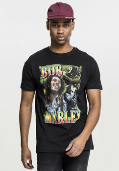 Shirt Bob Marley Roots Tee Black M - 6