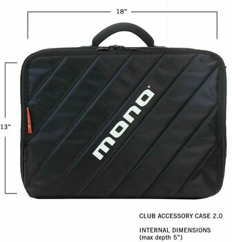 Pedalboard/Bag for Effect Mono PB S  + Club ACC CS 2.0 - 10