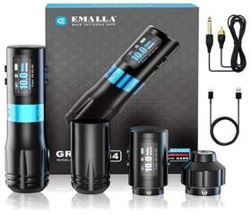 Бездротові тату-машинки Emalla Grand G4 Бездротова тату-машинка 5,0 mm Black/Silver - 3