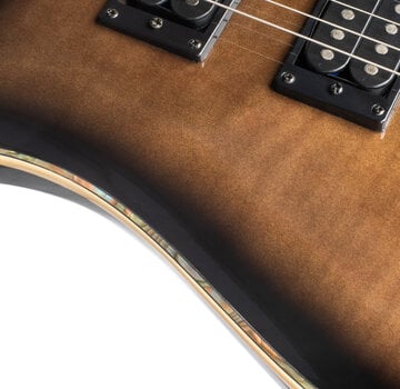Guitare électrique Pasadena CL103 Dark Transparent Brown Guitare électrique - 7