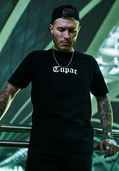 T-shirt 2Pac Back Black 2XL T-shirt - 6