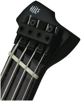 Headless basgitara HILS Guitars HZB4 NEXT Satin Black Headless basgitara (Ako nové) - 9