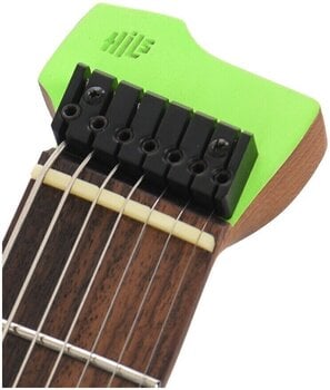 Headless gitara HILS Guitars HZ7 NEXT Neon Green Headless gitara (Ako nové) - 10