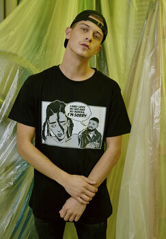 T-shirt Drake Sorry Black 2XL T-shirt - 7